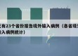 已有23个省份报告境外输入病例（各省境外输入病例统计）